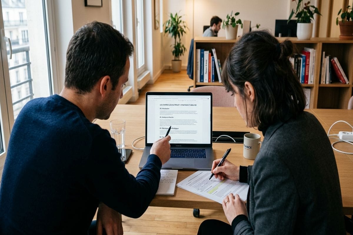 Rédaction web pilotée IA et supervision humaine pour PME