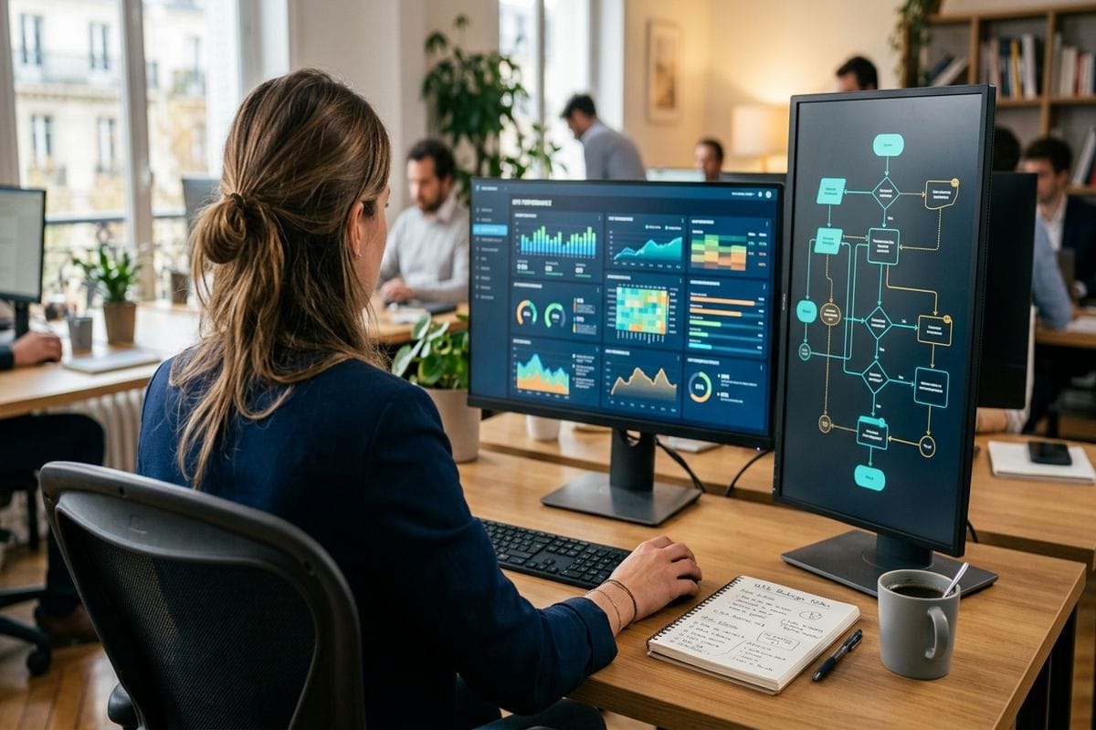 agence web le mans : tableau de bord workflows N8N et maintenance site PME sarthoise