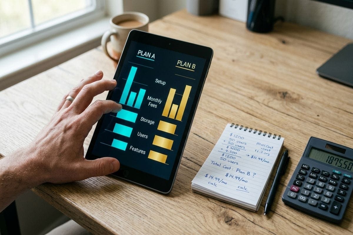Web rédacteur freelance travaillant sur un brief client PME en 2026