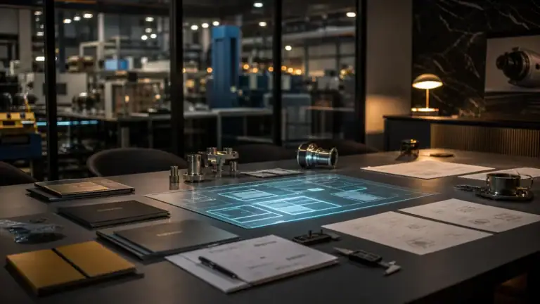 Manufacturing website design and SEO decision table for industrial buyers evaluating a sales-focused manufacturing website.